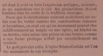 Intrieur de l’glise Sainte-Clothilde, segment 03