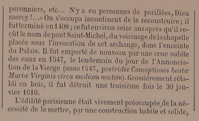 Le pont Saint-Michel, segment 08