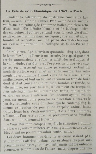 La fte de Saint-Dominique en 1857,  Paris, segment 01